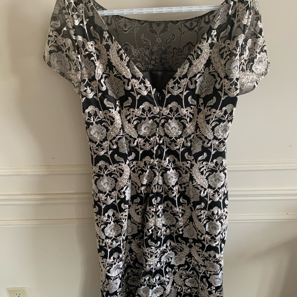 JS Collection Embroidered Evening Gown - Picture 2 of 4